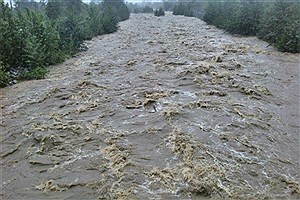 جاری شدن دوباره آب در رودخانه سراب قوچان