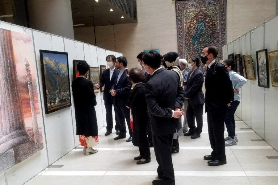 «ایران زیبا» از نگاه نقاشان ژاپنی + تصاویر