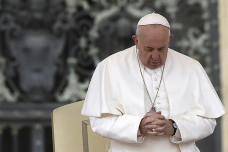 تصویر پاپ فرانسیس استعفا می دهد؟