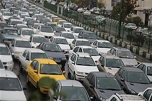 ترافیک سنگین در جنوب به شمال نواب&#47; مخدوشی پلاک خودرو، ثبت و ضبط می‌شود