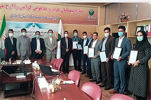 کارگزاران باجه های منتخب روستاهای پست بانک استان اردبیل مجوز گرفتند