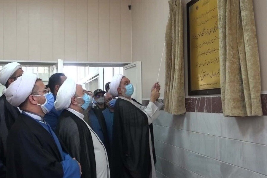 تصویر افتتاح اندرزگاه قرآنی در زندان مرکزی بیرجند