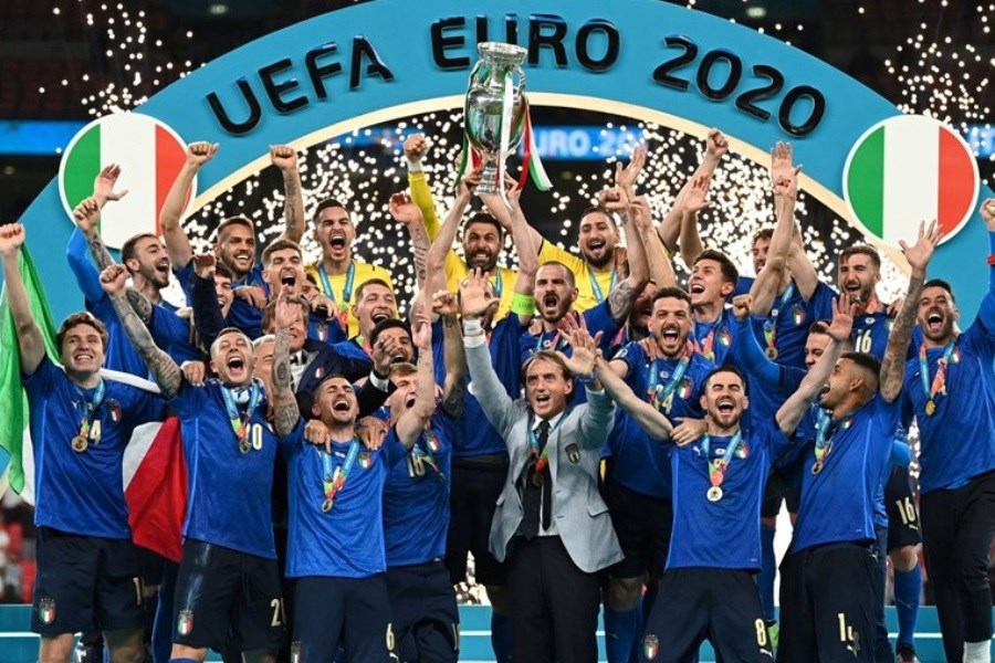 تصویر ایتالیا قهرمان یورو 2020