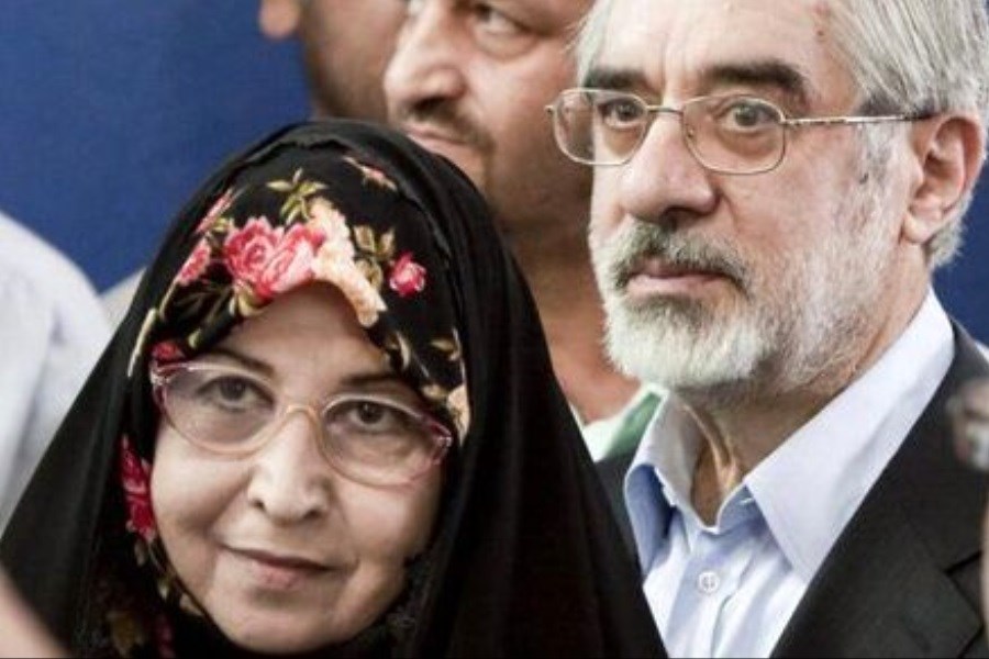 تصویر آخرین وضعیت میرحسین موسوی و زهرا رهنورد