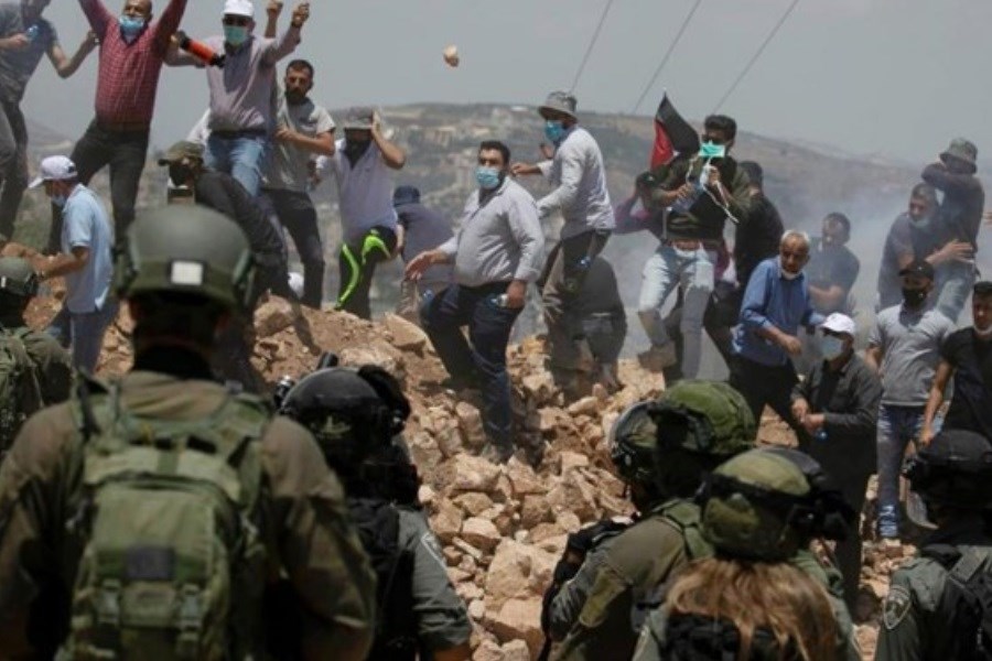 درگیری‌ شدید میان فلسطینیان و صهیونیست‌ها
