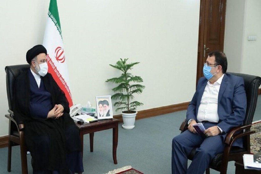 تصویر دیدار دبیر شورای عالی فضای مجازی و رئیس نهاد نمایندگی رهبری در دانشگاه ها با رئیسی