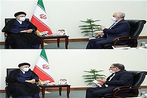دیدار جداگانه دبیر شورای عالی امنیت ملی و رئیس بنیاد شهید با سید ابراهیم رئیسی