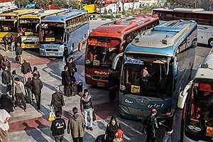 هجوم مسافران به اتوبوس‌های بین‌شهری &#47; برخورد با متخلفان
