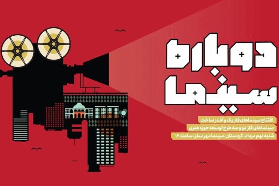 تصویر افتتاح ۶۵ سالن سینمایی تازه حوزه هنری