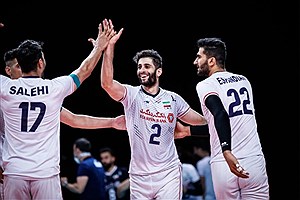 والیبالیست ایرانی بهترین دریافت کننده المپیک شد