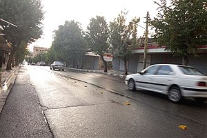 بارش باران در شرق و غرب اصفهان