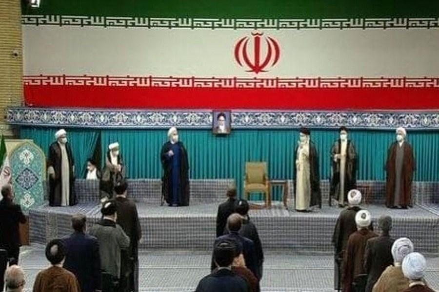 تصویر آغاز مراسم تنفیذ سیزدهمین دوره ریاست‌جمهوری اسلامی