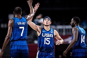 تیم ملی بسکتبال آمریکا به مرحله نیم نهایی المپیک صعود کرد