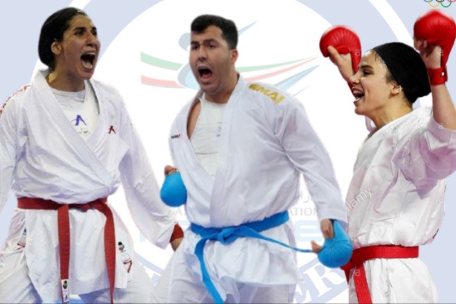 تصویر کاراته کارهای ایرانی حریفان خود را در المپیک شناختند