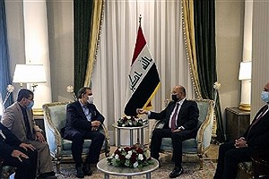 دیدار دبیر مجمع تشخیص مصلحت نظام با رئیس جمهور عراق
