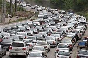 ترافیک در ورودی‌های شرقی تهران نیمه سنگین و پرحجم است