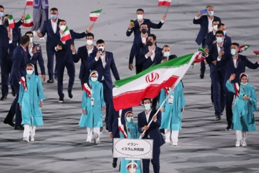 تصویر کاروان المپیک ایران در جایگاه چهارم آسیا ایستاد!