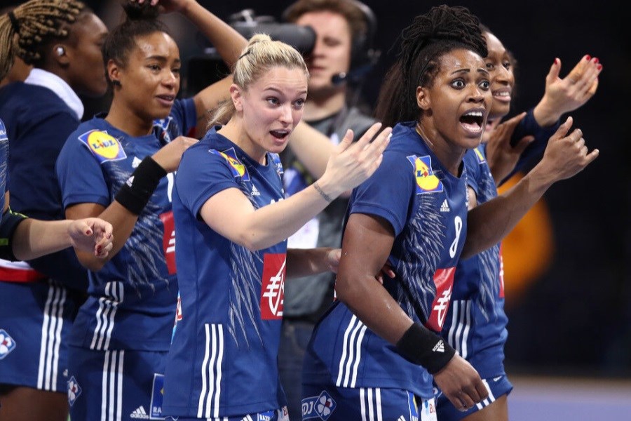تصویر تیم ملی هندبال زنان فرانسه به طلای المپیک رسید