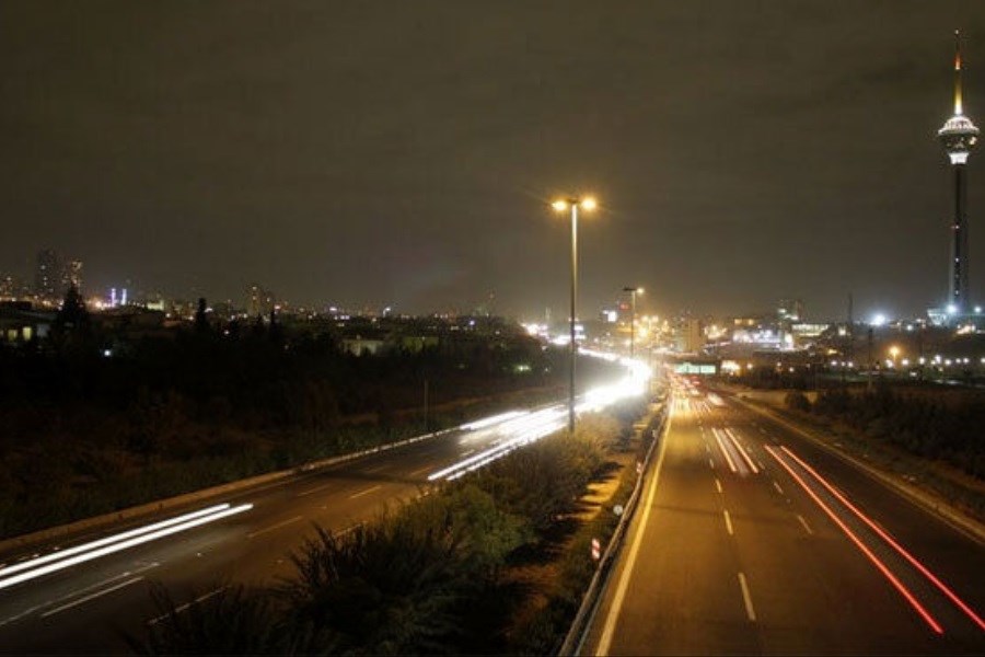 تصویر تغییر ساعت تردد شبانه در تهران