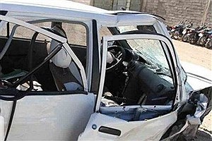یک کشته در حادثه واژگونی خودرو در جیرفت