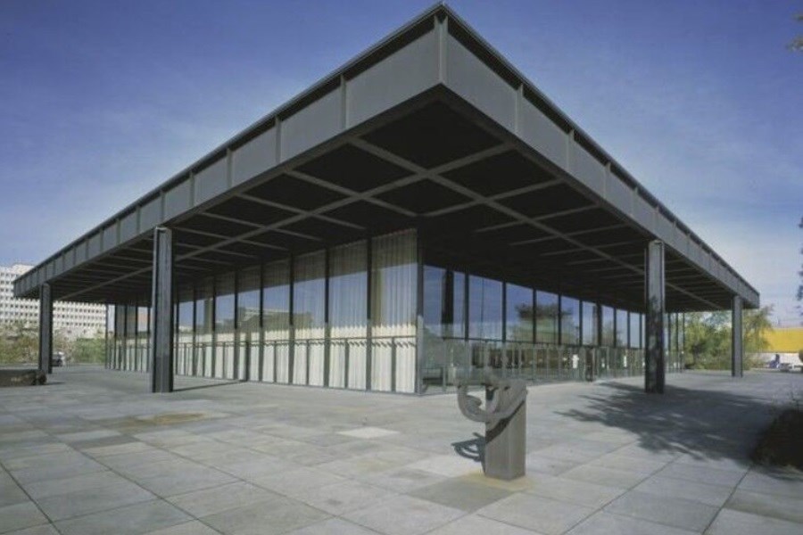تصویر بازگشایی گالری ملی آلمان پس از ۶ سال