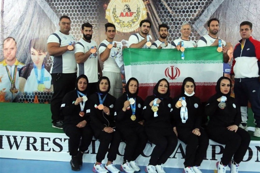 کسب عنوان سوم مسابقات مچ اندازی قهرمانی آسیا توسط ملی پوشان ایرانی