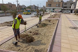 افزایش سرانه رفاهی در قشم با ساخت سه بوستان محله‌ای