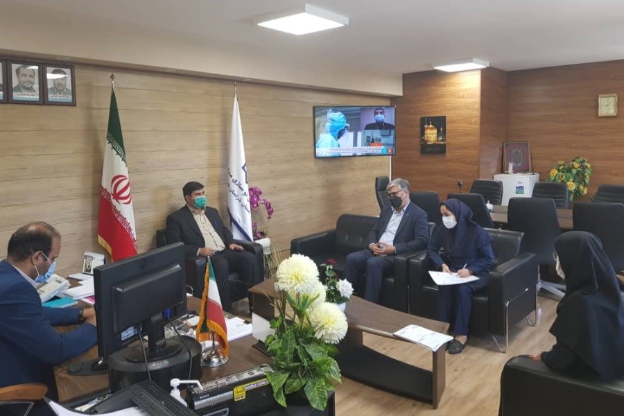 تصویر نشست شعبه بجنورد با سازمان نوسازی مدارس