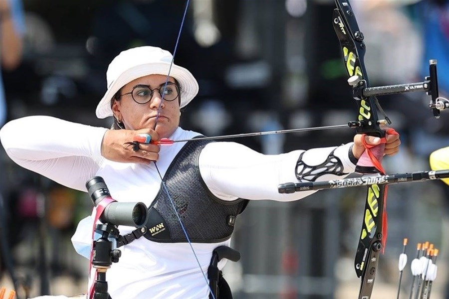 تصویر زهرا نعمتی سومین طلای خود را در پارالمپیک کسب کرد