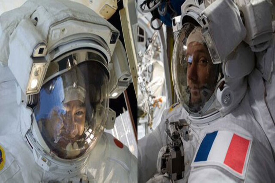 فضانوردان برای یک پیاده روی فضایی دیگر آماده می‌شوند