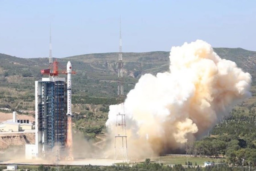 تصویر چین ماهواره جدید رصد زمین را پرتاب کرد