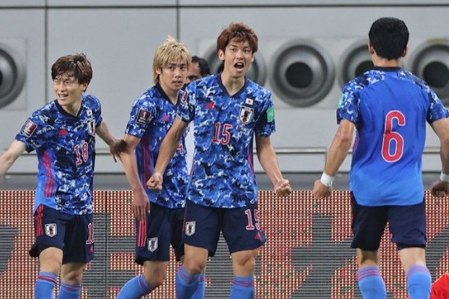 تصویر برتری ژاپن مقابل استرالیا در مرحله سوم انتخابی جام جهانی