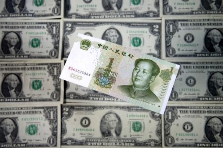 تصویر کاهش ذخایر ارزی چین، دلار را ارزان کرد