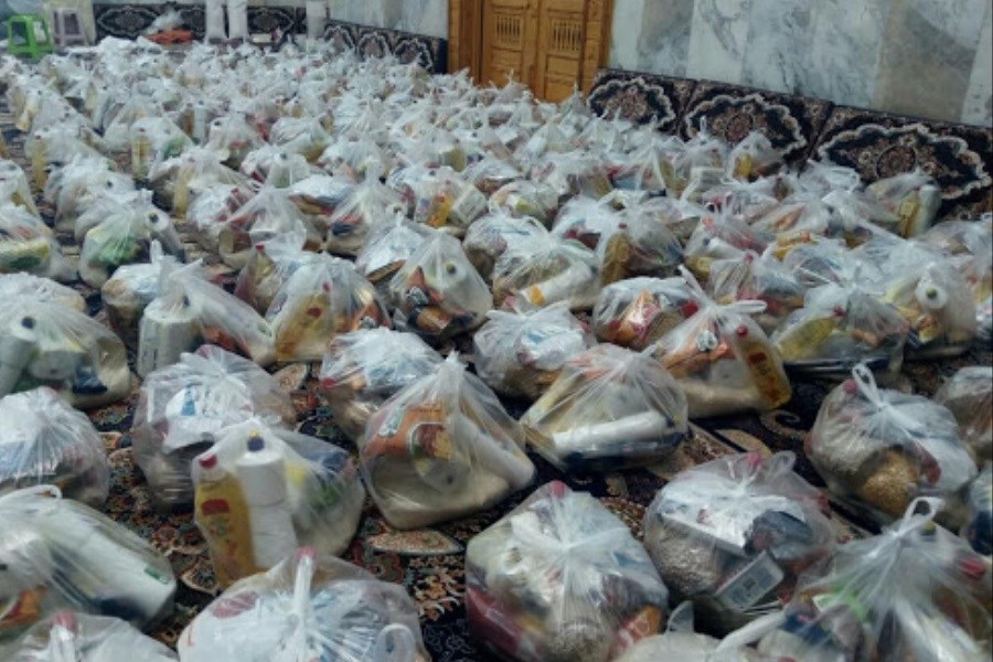 تصویر 185 هزار پرس غذا میان سفره‌های مددجویان توزیع شد