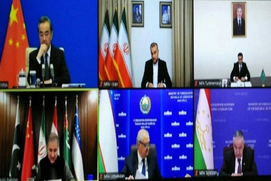 تصویر نشست وزرای امور خارجه ایران و 5 کشور همسایه
