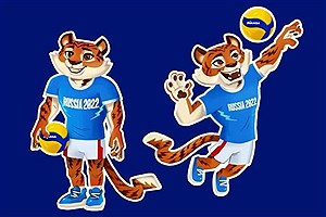 نماد مسابقات والیبال قهرمانی مردان جهان رونمایی شد