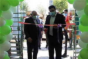 باجه بانک مهر ایران در تاکستان افتتاح شد