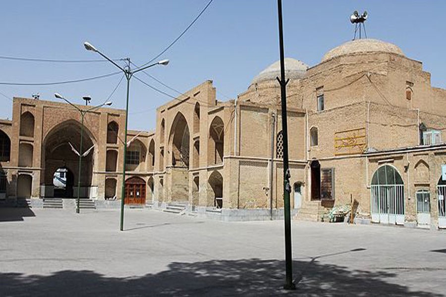 پایان مرمت مسجد سرخ ساوه