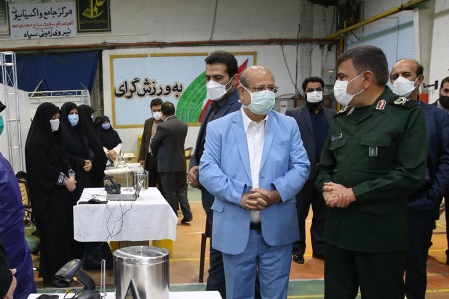 تصویر ۲۰۰ مرکز تزریق واکسن کرونا در تهران فعالیت می‌کنند