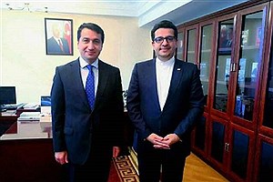 سفیر جمهوری اسلامی ایران با دستیار رئیس جمهور آذربایجان دیدار کرد