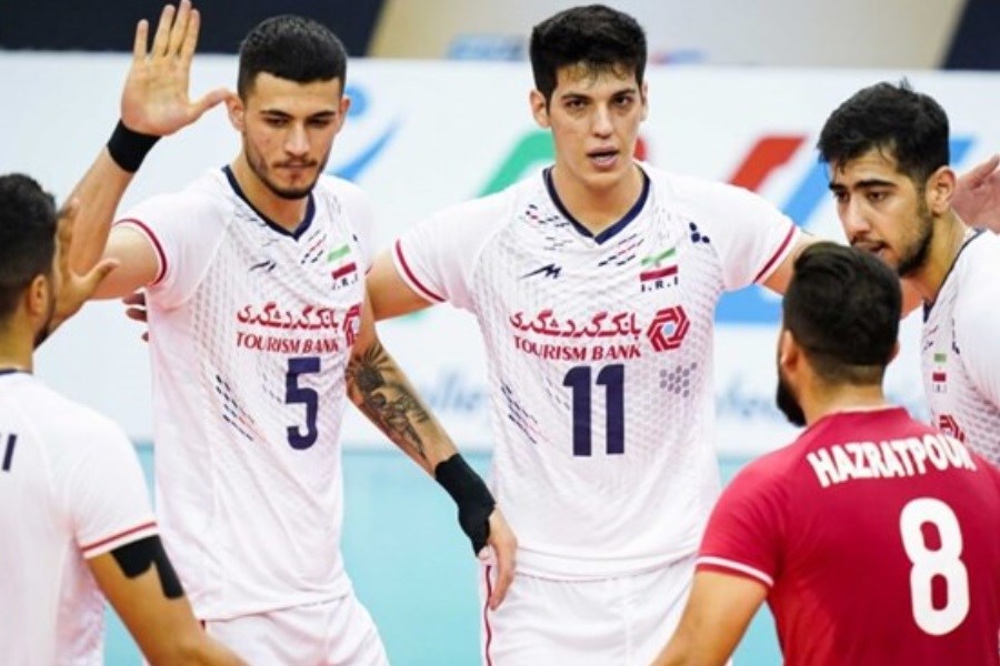 تصویر پیروزی تیم ملی والیبال ایران مقابل کانادا