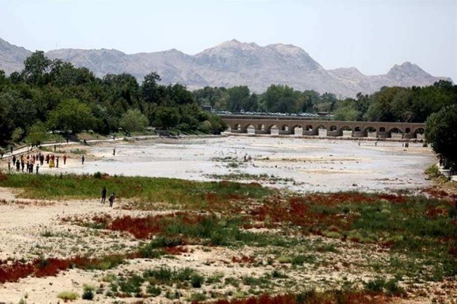 تصویر احتمال ریزش پل‌های تاریخی و آثار بین‌المللی اصفهان