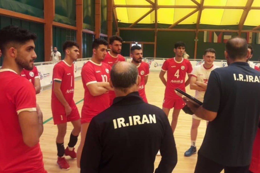 تیم ملی والیبال ناشنوایان ایران مقابل بلغارستان پیروز شد