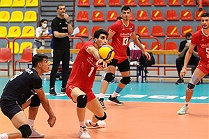 پیروزی با اقتدار والیبال جوانان ایران مقابل تایلند