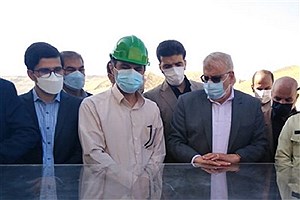 بازدید وزیر نفت از سد چم شیر در گچساران