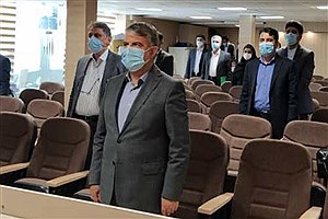 جلسه بررسی عملکرد شعب بانک ایران زمین منطقه آذربایجان