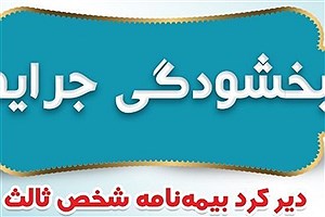 بیمه ایران بخشودگی جرایم دیرکرد بیمه نامه های شخص ثالث را اعلام کرد