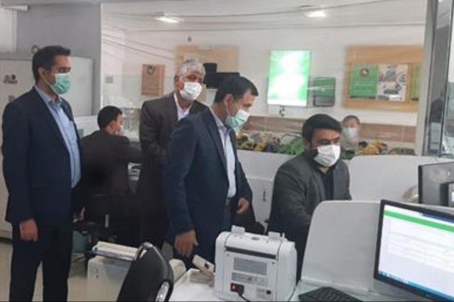 تصویر بازدید نایب رئیس هیأت مدیره بانک مهر از استان خراسان شمالی
