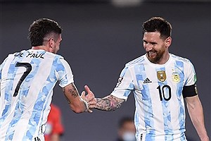 پیروزی آرژانتین با درخشش مسی&#47; برزیل مقابل کلمبیا متوقف شد