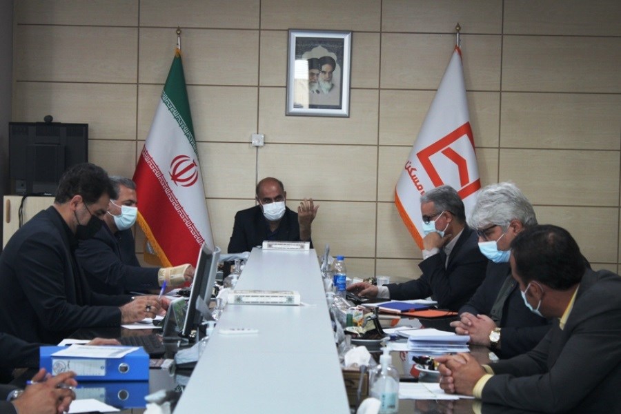 تصویر جلسه کارگروه ارزیابی عملکرد بانک مسکن استان مرکزی